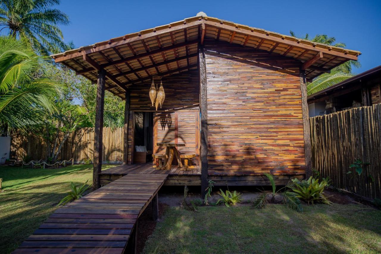 Cabana Fluir - Taipu De Fora - Peninsula De Marau Barra Grande  Bagian luar foto