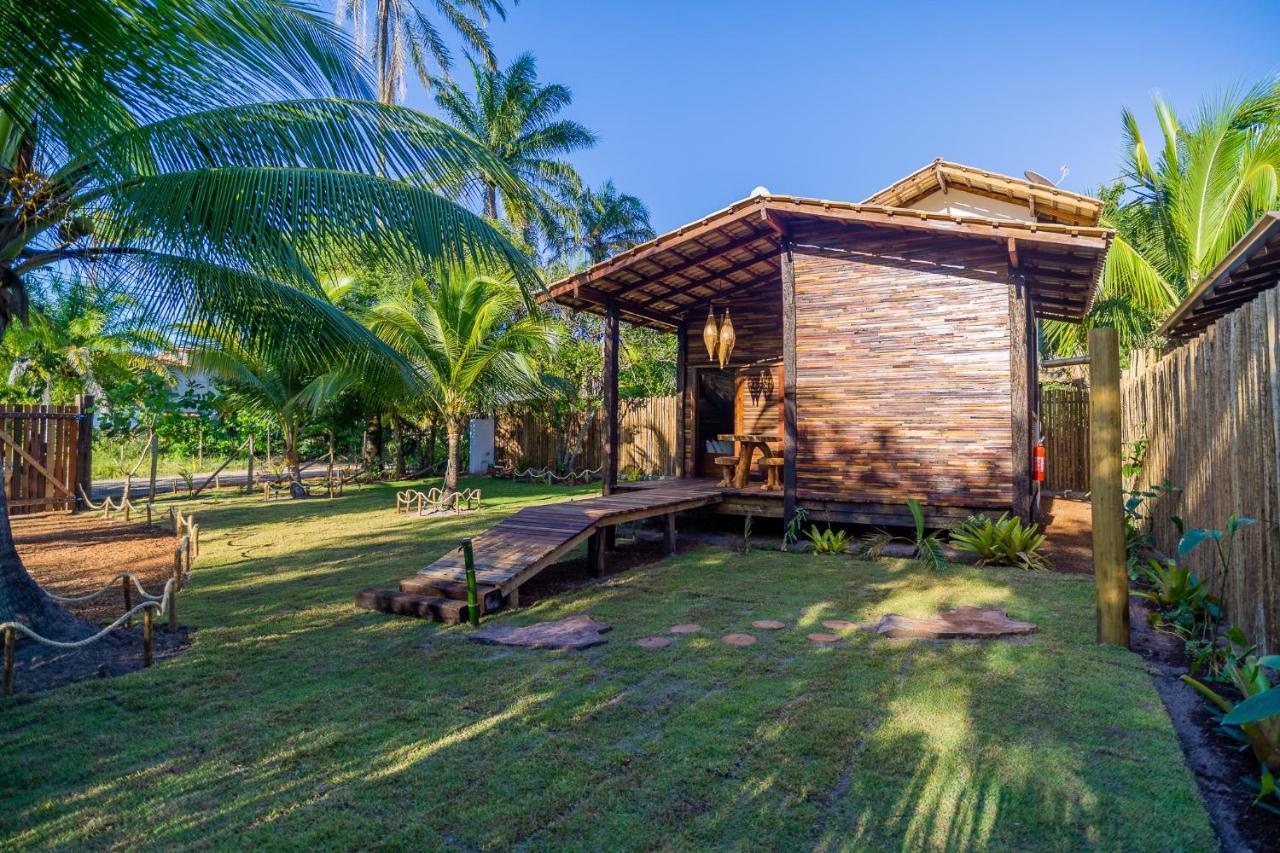 Cabana Fluir - Taipu De Fora - Peninsula De Marau Barra Grande  Bagian luar foto
