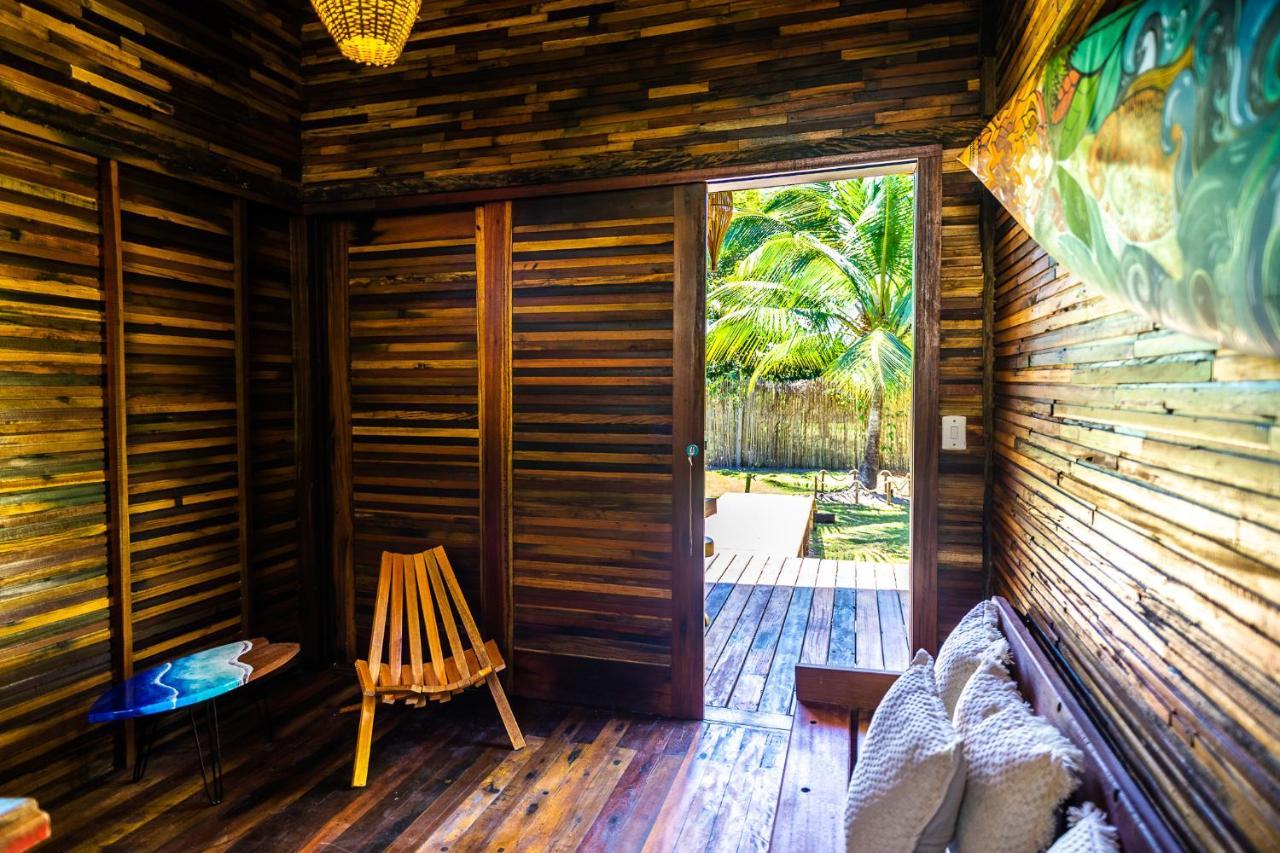 Cabana Fluir - Taipu De Fora - Peninsula De Marau Barra Grande  Bagian luar foto