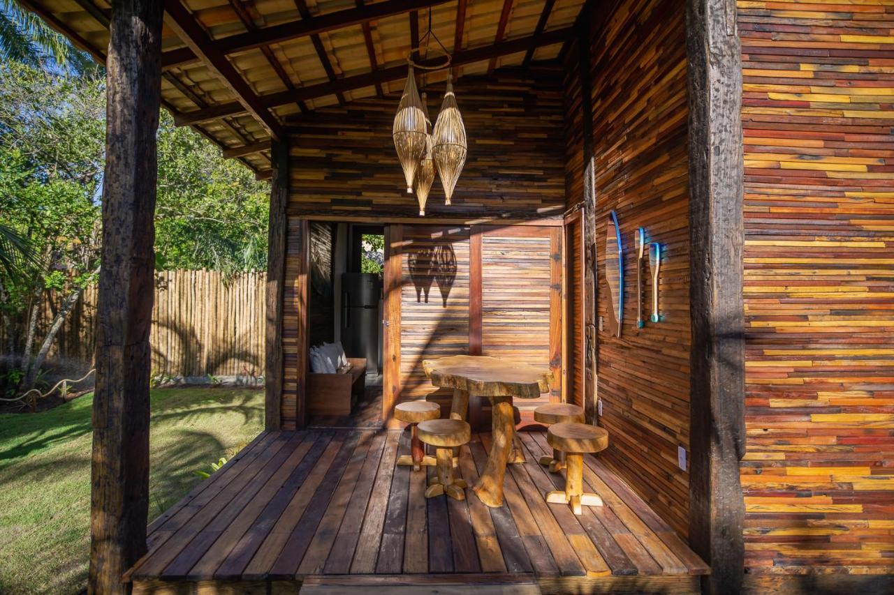 Cabana Fluir - Taipu De Fora - Peninsula De Marau Barra Grande  Bagian luar foto