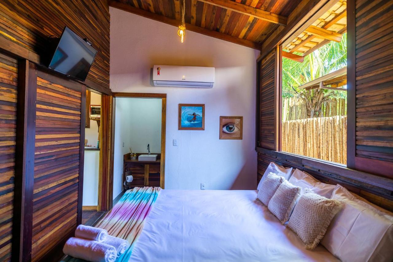 Cabana Fluir - Taipu De Fora - Peninsula De Marau Barra Grande  Bagian luar foto