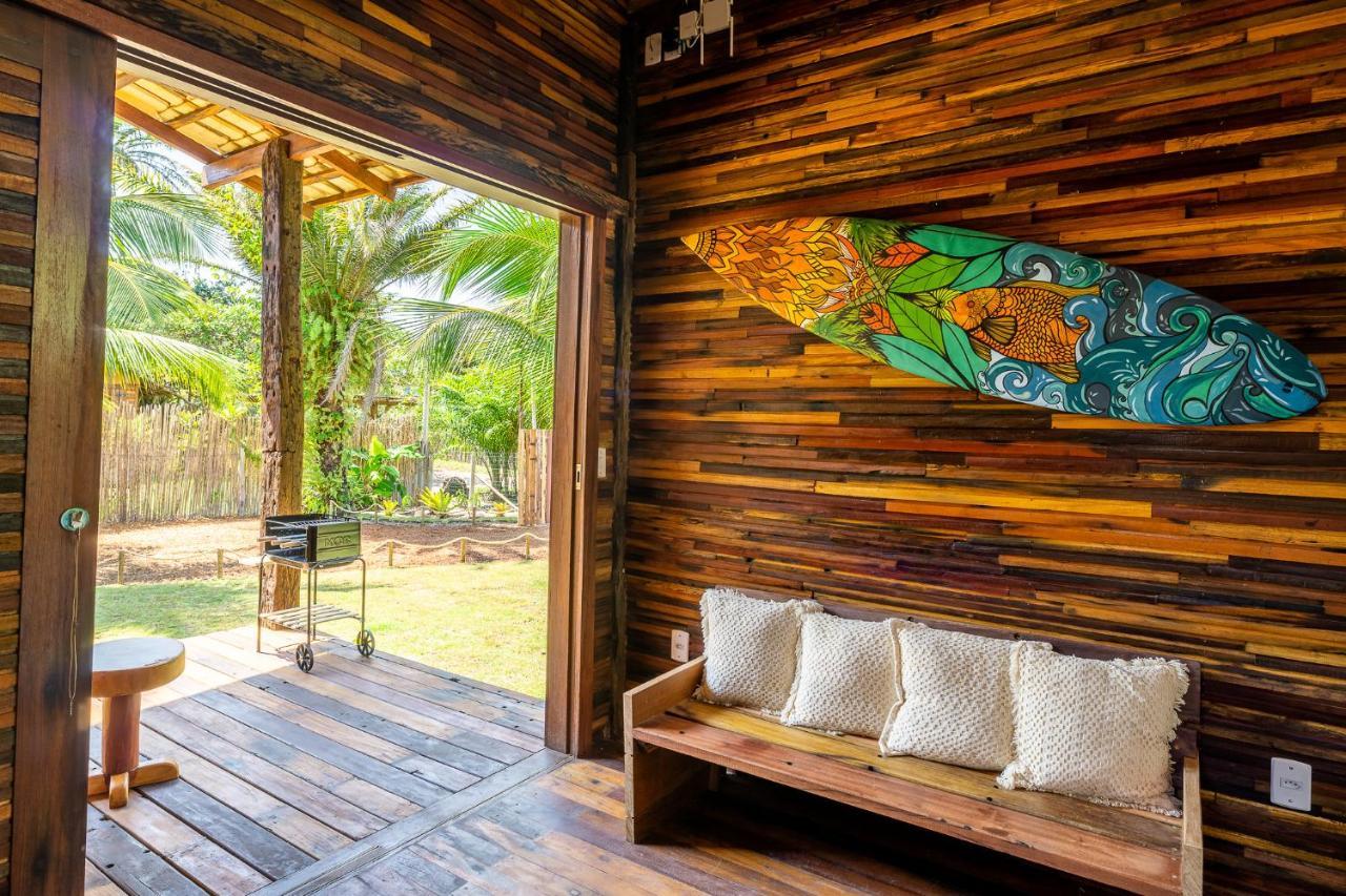 Cabana Fluir - Taipu De Fora - Peninsula De Marau Barra Grande  Bagian luar foto